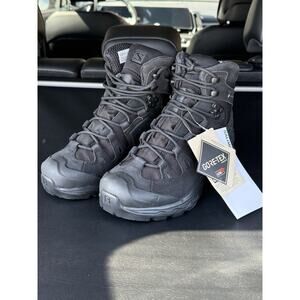 Salomon Quest 4D GTX Forces 2 EN | Black GORE-TEX Tactical Boots | M 6.5 | W 7.5